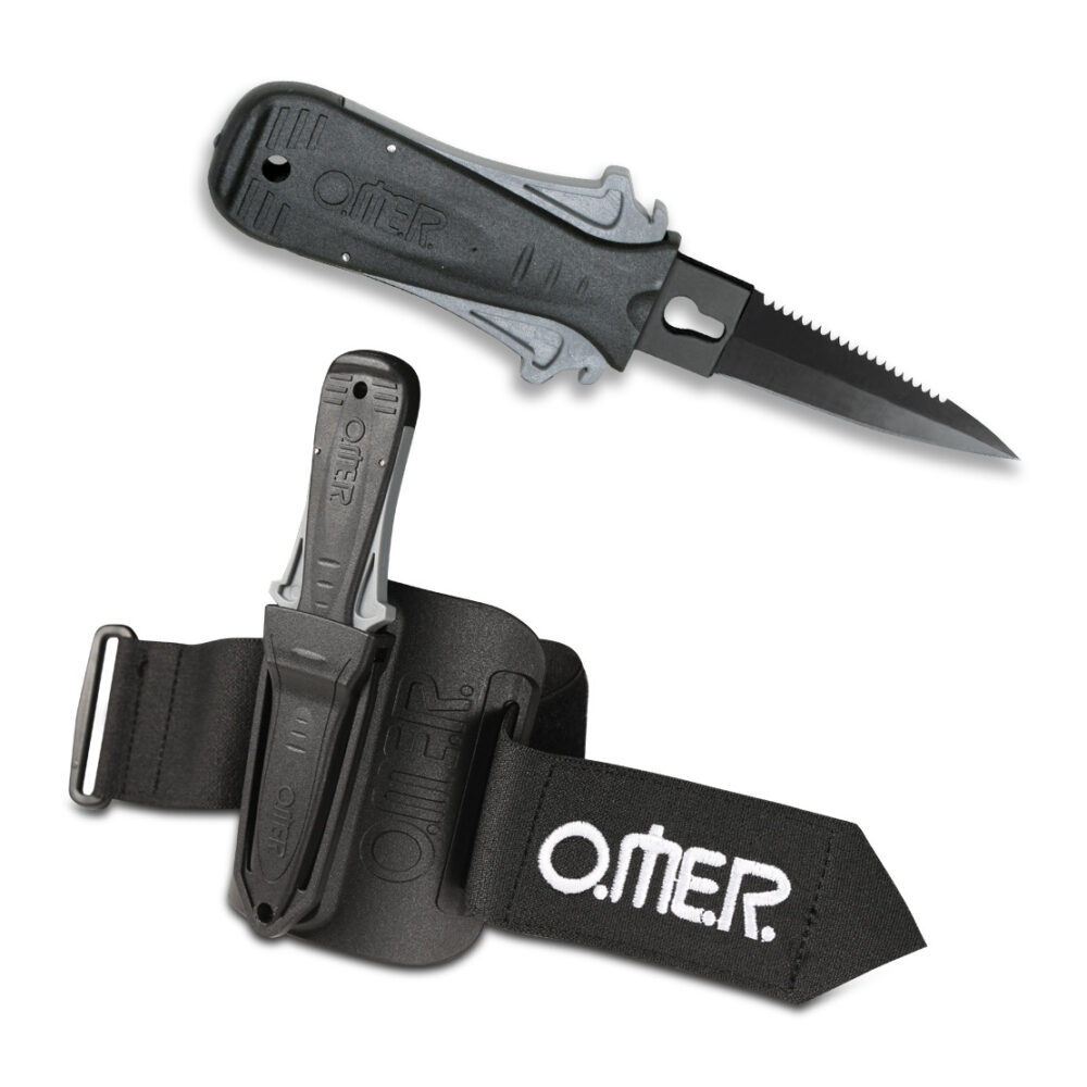 Omer Mini Laser 8 cm – The Perfect Compact Dive Knife