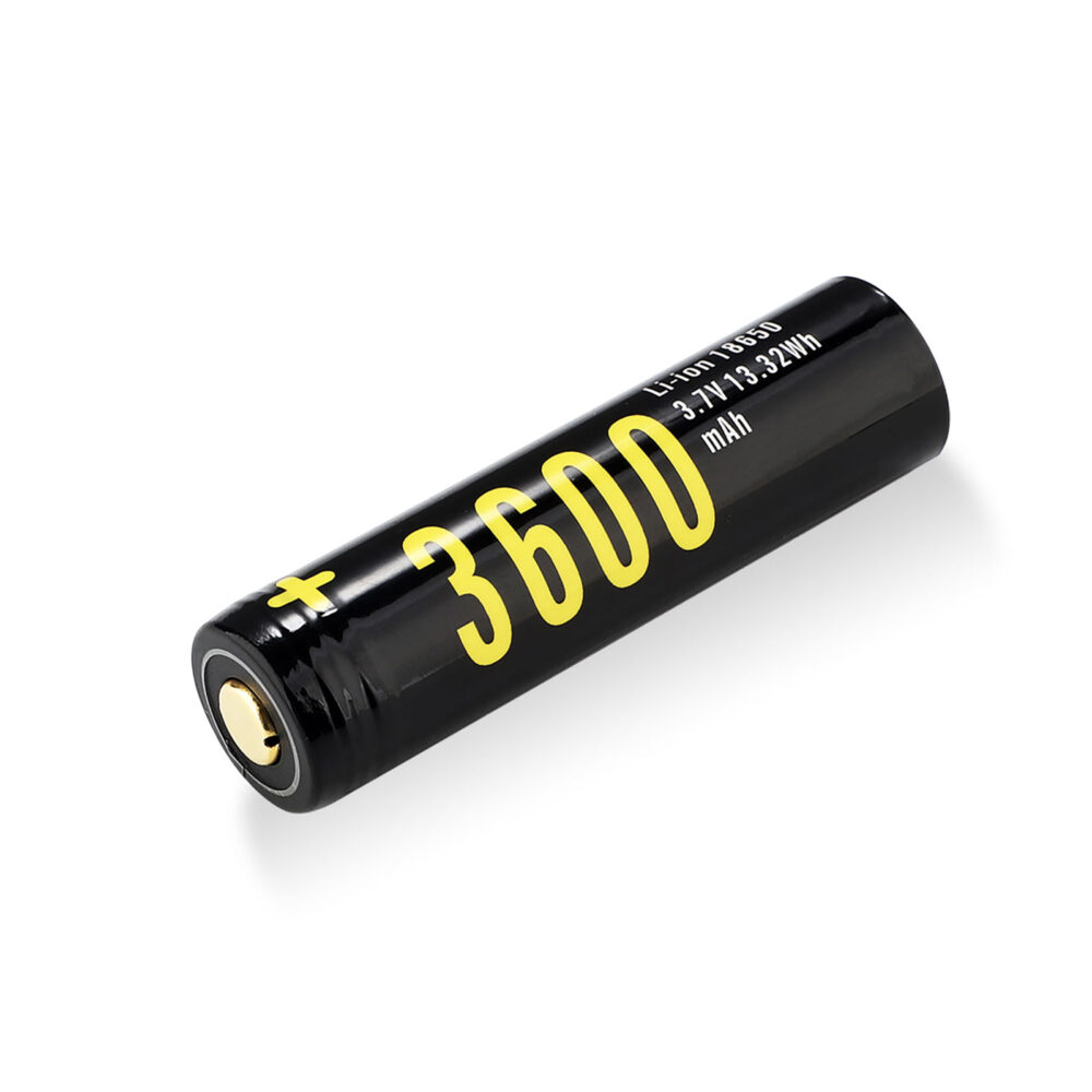 Soshine 18650 Li-ion Battery With Protected: 3600mAh 3.7V