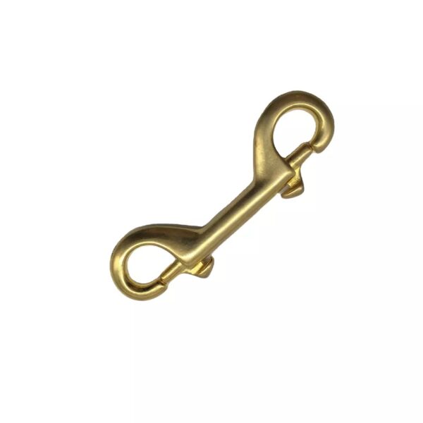 Scuba Diving Golden 4-inch Brass Clip Double-Ended Snap Bolt:A Must-Have for Divers