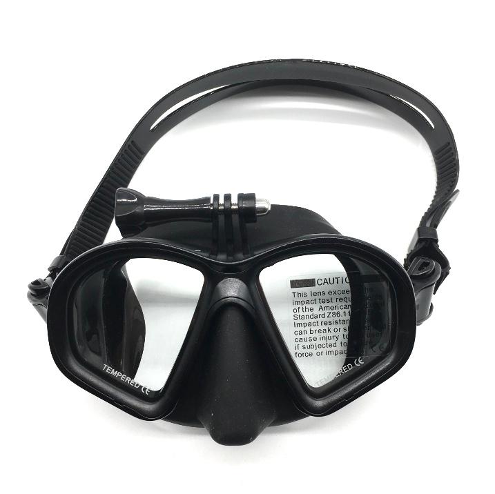 Professional Scuba Diving Mask with GoPro Mount 2025
