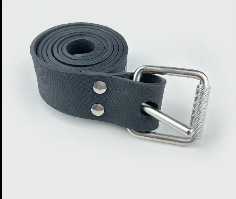 Spearfishing freediving rubber weight belt