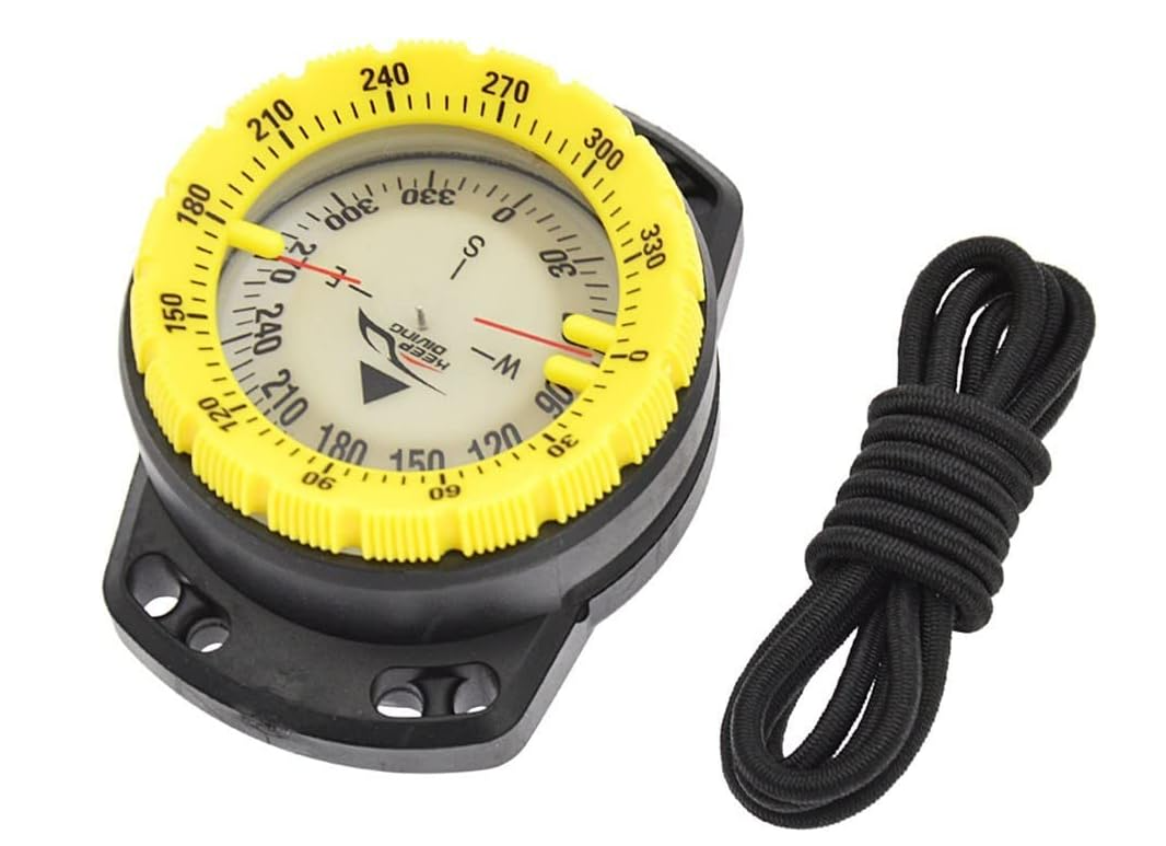 Diving Compass, Waterproof Compass, Professional Diving Navigation Compass