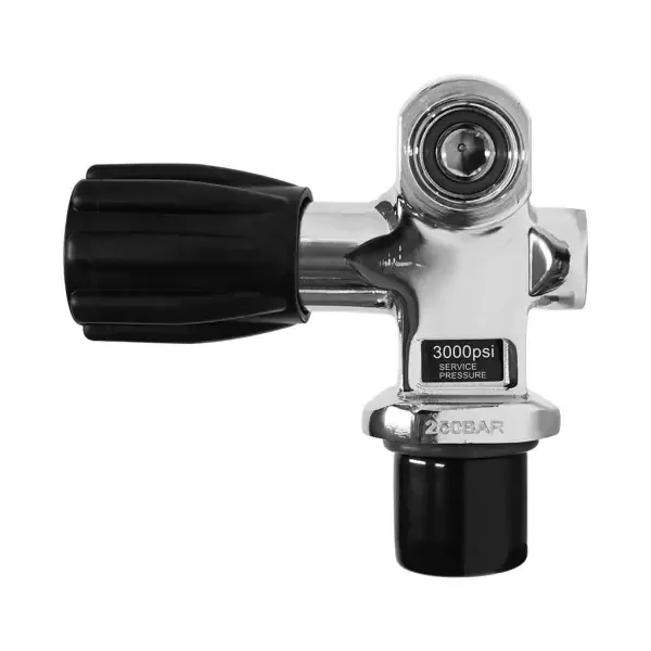 Scuba Tank Valve XS Scuba Thermo Pro 3500 PSI Scuba Valve For Aluminum Tank Vs Yoke Valves
