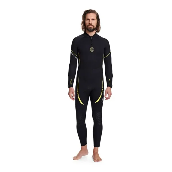 DynamicNord Fullsuit Men 3mm SL-31 Black/Yellow – Unmatched Comfort and Performance